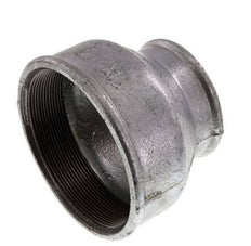 Rp 4'' x Rp 2 1/2'' Verzinkt Gietijzeren Ronde Sok 25 Bar