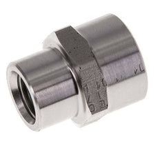 1/4'' NPT x 3/8'' NPT Stainless steel Socket 210 Bar - Hydraulic