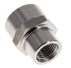 1/4'' NPT x 3/8'' NPT Stainless steel Socket 210 Bar - Hydraulic