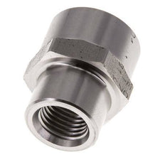 1/4'' NPT x 3/8'' NPT Stainless steel Socket 210 Bar - Hydraulic