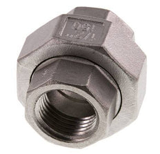 1/2'' NPT RVS Borstnippel 3-delig met Conische afdichting 16 Bar