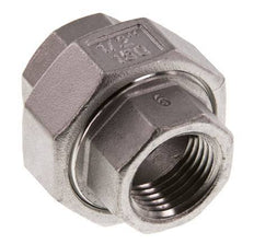 1/2'' NPT RVS Borstnippel 3-delig met Conische afdichting 16 Bar