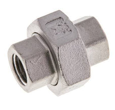 1/4'' NPT Stainless steel Double Nipple 3-pieces with Conically sealing 16 Bar
