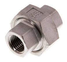 Rp 1/4'' RVS Borstnippel 3-delig met Conische afdichting 16 Bar