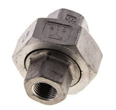1/8'' NPT Stainless steel Double Nipple 3-pieces with Conically sealing 16 Bar