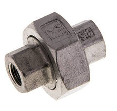 1/8'' NPT Stainless steel Double Nipple 3-pieces with Conically sealing 16 Bar