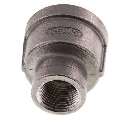 Rp 3/4'' x Rp 3/8'' RVS Ronde Sok 16 Bar