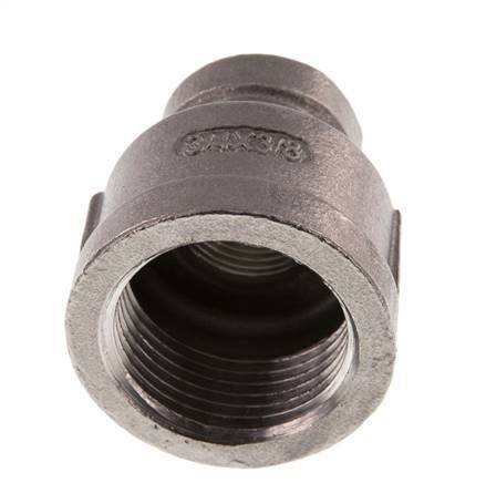 Rp 3/4'' x Rp 3/8'' RVS Ronde Sok 16 Bar
