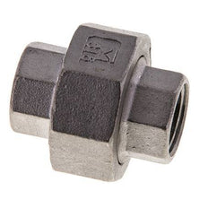 3/8'' NPT Stainless steel Double Nipple 3-pieces with Conically sealing 16 Bar