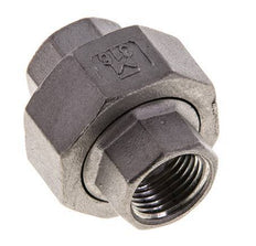 3/8'' NPT RVS Borstnippel 3-delig met Conische afdichting 16 Bar