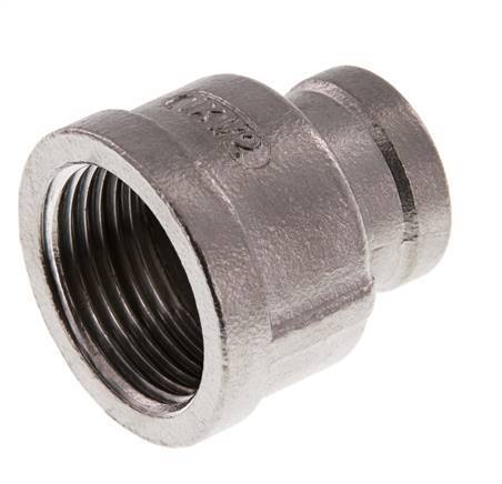 Rp 1'' x Rp 1/2'' RVS Ronde Sok 16 Bar