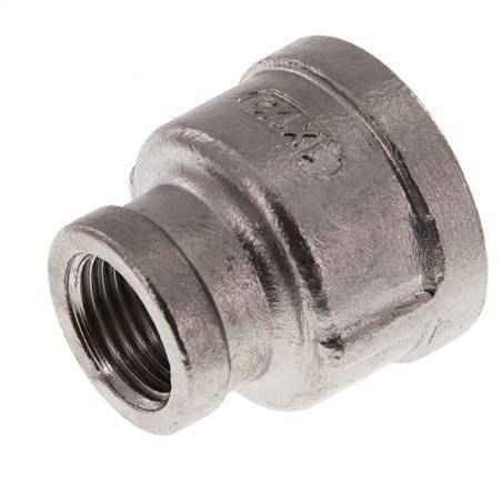 Rp 1'' x Rp 1/2'' RVS Ronde Sok 16 Bar