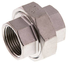 Rp 1'' RVS Borstnippel 3-delig met Conische afdichting 16 Bar