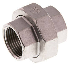 Rp 1'' RVS Borstnippel 3-delig met Conische afdichting 16 Bar