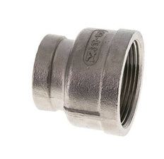 1 1/2'' NPT x 1'' NPT RVS Ronde Sok 16 Bar