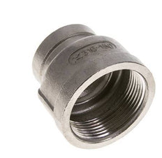 1 1/2'' NPT x 1'' NPT RVS Ronde Sok 16 Bar