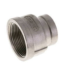 1 1/2'' NPT x 1'' NPT RVS Ronde Sok 16 Bar
