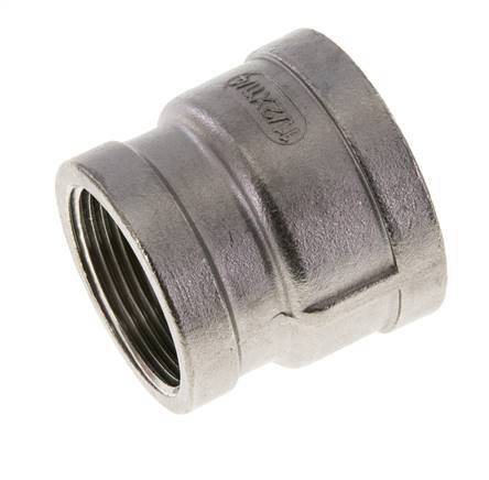 1 1/2'' NPT x 1 1/4'' NPT Stainless steel Round Socket 16 Bar