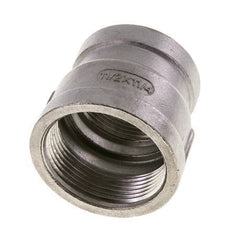 1 1/2'' NPT x 1 1/4'' NPT RVS Ronde Sok 16 Bar