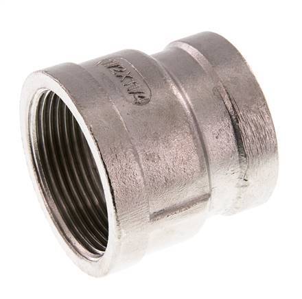 Rp 1 1/2'' x Rp 1 1/4'' Stainless steel Round Socket 16 Bar