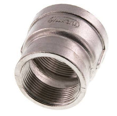 Rp 1 1/2'' x Rp 1 1/4'' RVS Ronde Sok 16 Bar