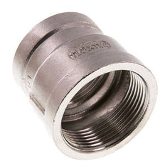 Rp 1 1/2'' x Rp 1 1/4'' RVS Ronde Sok 16 Bar