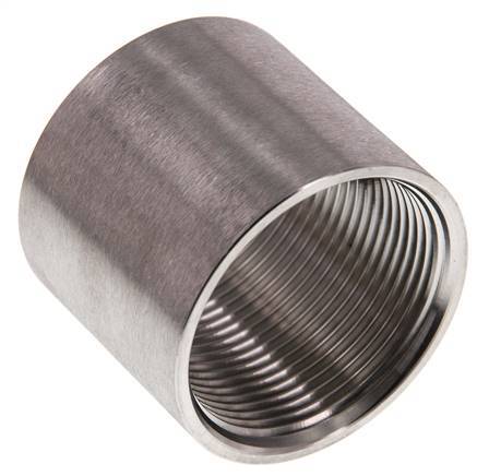 Rp 1 1/2'' RVS Ronde Sok 16 Bar