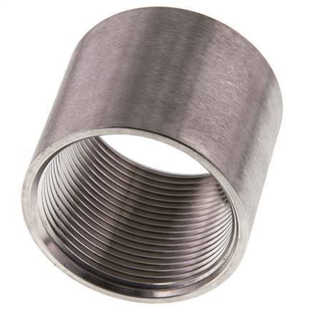 Rp 1 1/2'' RVS Ronde Sok 16 Bar