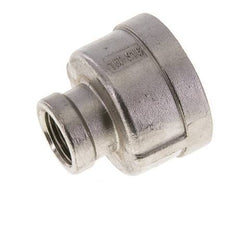 1 1/4'' NPT x 1/2'' NPT RVS Ronde Sok 16 Bar