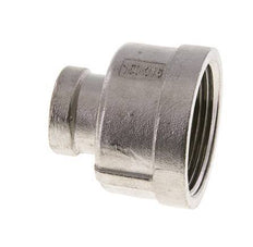 1 1/4'' NPT x 1/2'' NPT RVS Ronde Sok 16 Bar