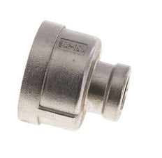1 1/4'' NPT x 1/2'' NPT RVS Ronde Sok 16 Bar
