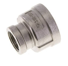 1 1/4'' NPT x 3/4'' NPT RVS Ronde Sok 16 Bar