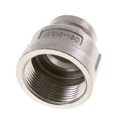 1 1/4'' NPT x 3/4'' NPT RVS Ronde Sok 16 Bar