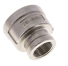 1 1/4'' NPT x 3/4'' NPT RVS Ronde Sok 16 Bar