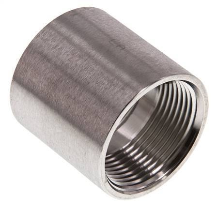 1 1/4'' NPT RVS Ronde Sok 16 Bar
