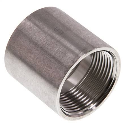 1 1/4'' NPT RVS Ronde Sok 16 Bar