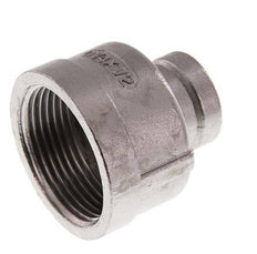 Rp 1 1/4'' x Rp 1/2'' RVS Ronde Sok 16 Bar
