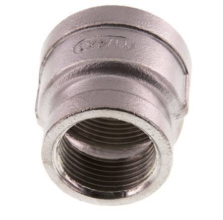 Rp 1 1/4'' x Rp 1'' Stainless steel Round Socket 16 Bar