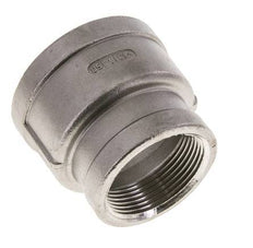 2'' NPT x 1 1/2'' NPT RVS Ronde Sok 16 Bar