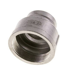 2'' NPT x 1 1/4'' NPT RVS Ronde Sok 16 Bar
