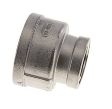 2'' NPT x 1 1/4'' NPT RVS Ronde Sok 16 Bar