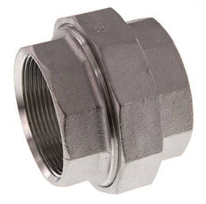 2'' NPT RVS Borstnippel 3-delig met Conische afdichting 16 Bar