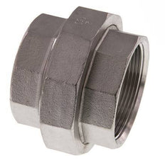 2'' NPT RVS Borstnippel 3-delig met Conische afdichting 16 Bar