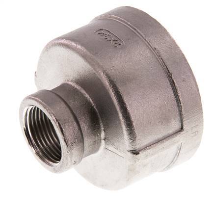 Rp 2'' x Rp 3/4'' RVS Ronde Sok 16 Bar