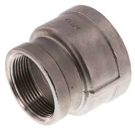 Rp 2'' x Rp 1 1/2'' RVS Ronde Sok 16 Bar