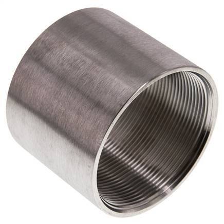 Rp 2 1/2'' RVS Ronde Sok 16 Bar