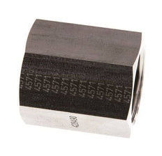 G 1/2'' x G 3/4'' RVS Sok 200 Bar - Hydrauliek