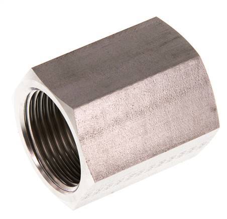 G 1/2'' x G 3/4'' RVS Sok 200 Bar - Hydrauliek