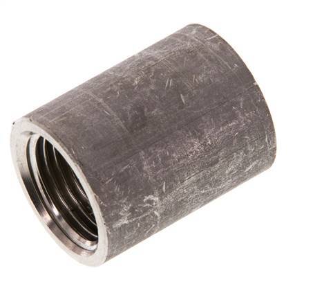 Rp 1/2'' x 26.4mm RVS Las uiteinde 40 Bar DIN 2986 - 34mm