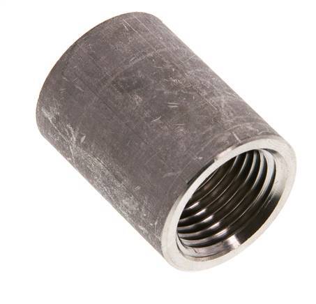 Rp 1/2'' x 26.4mm RVS Las uiteinde 40 Bar DIN 2986 - 34mm